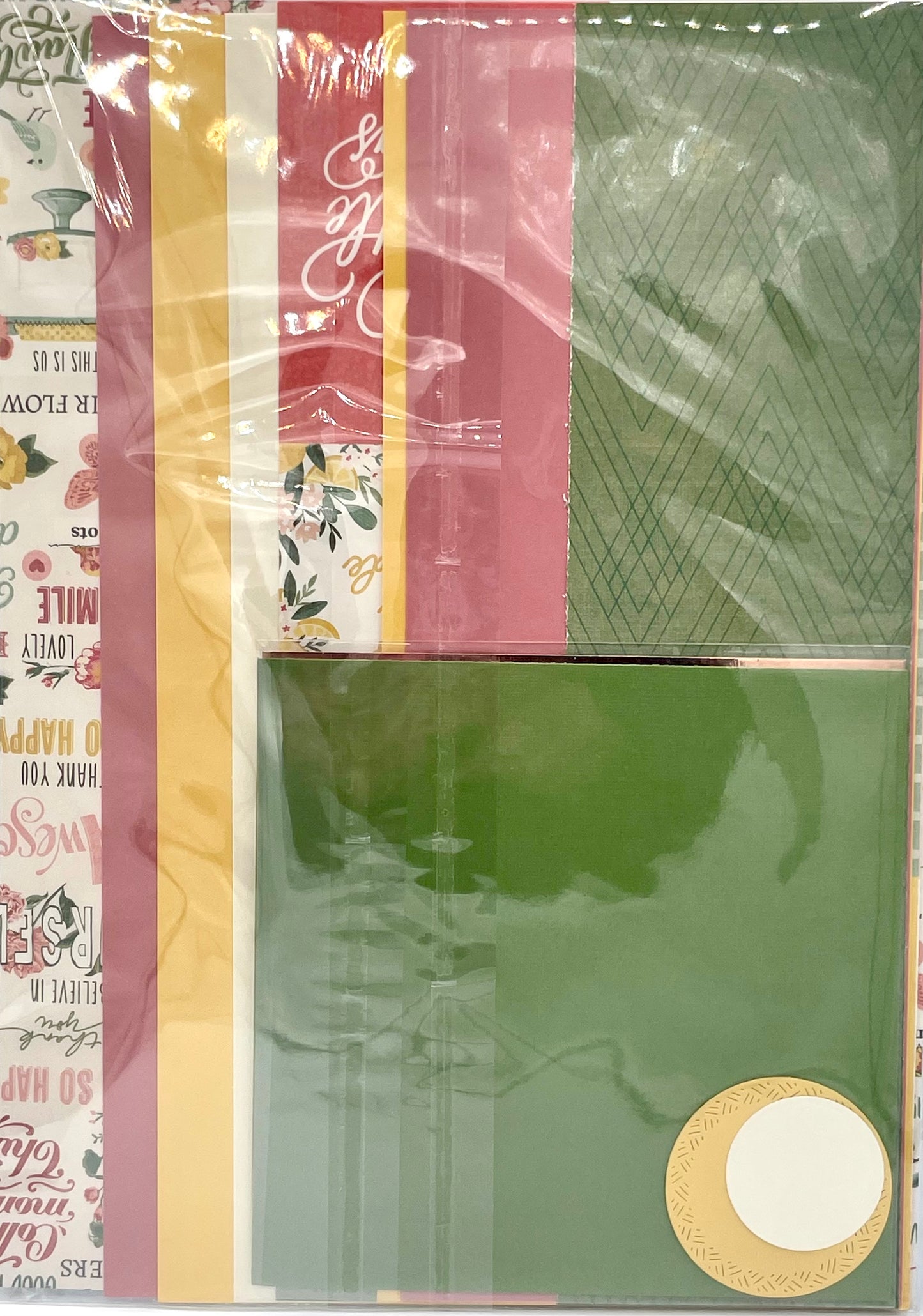 Karen Burniston - Card Kits - Triple Twist Flower Slimline Card