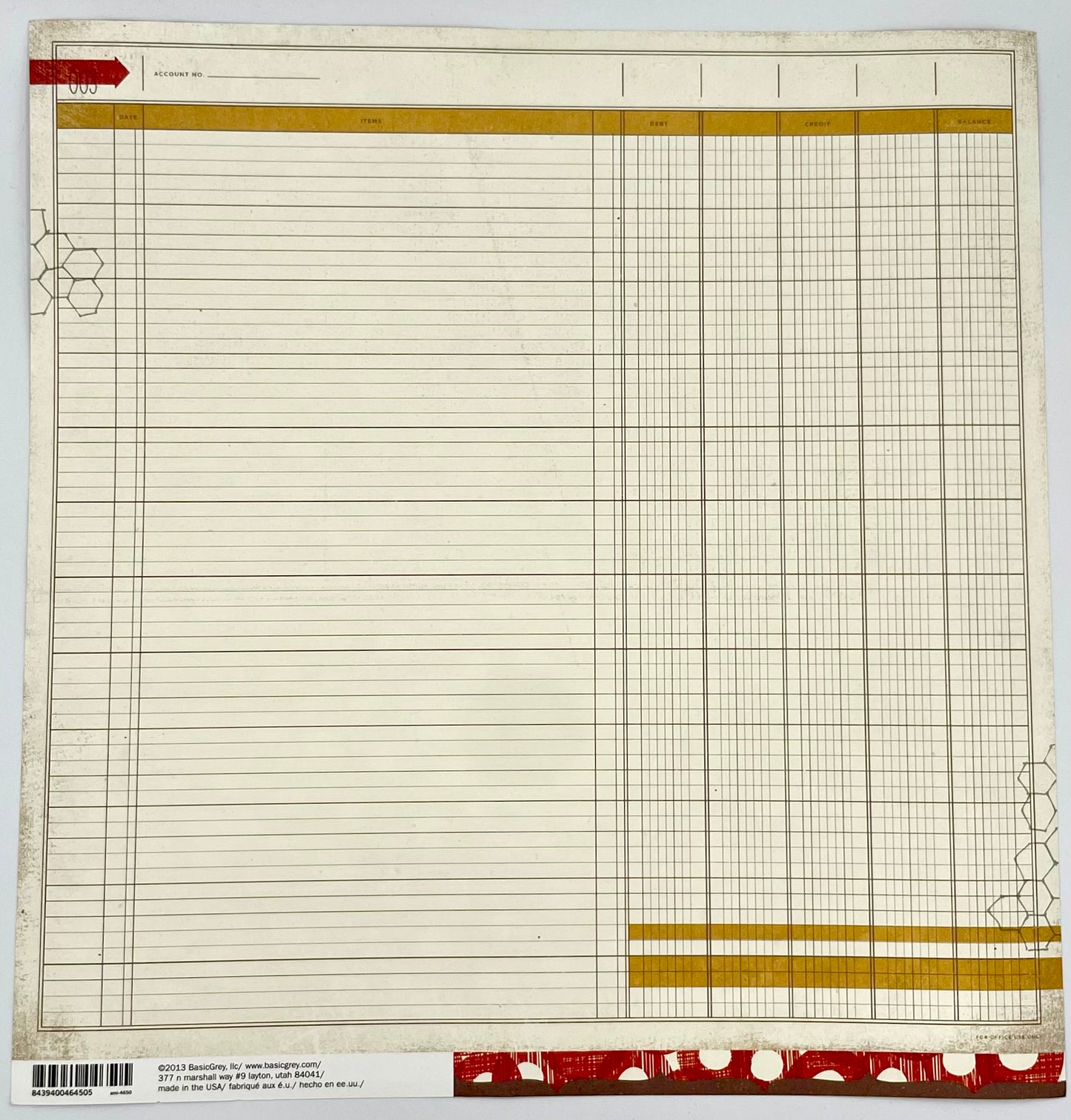 BasicGrey - Mon Ami - Registre