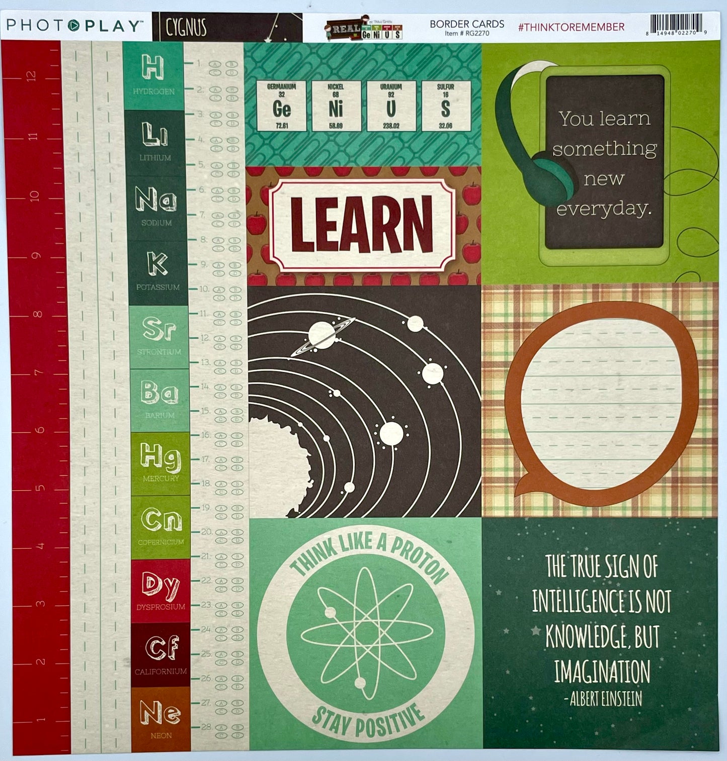 Photo Play - Real Genius - Border Cards