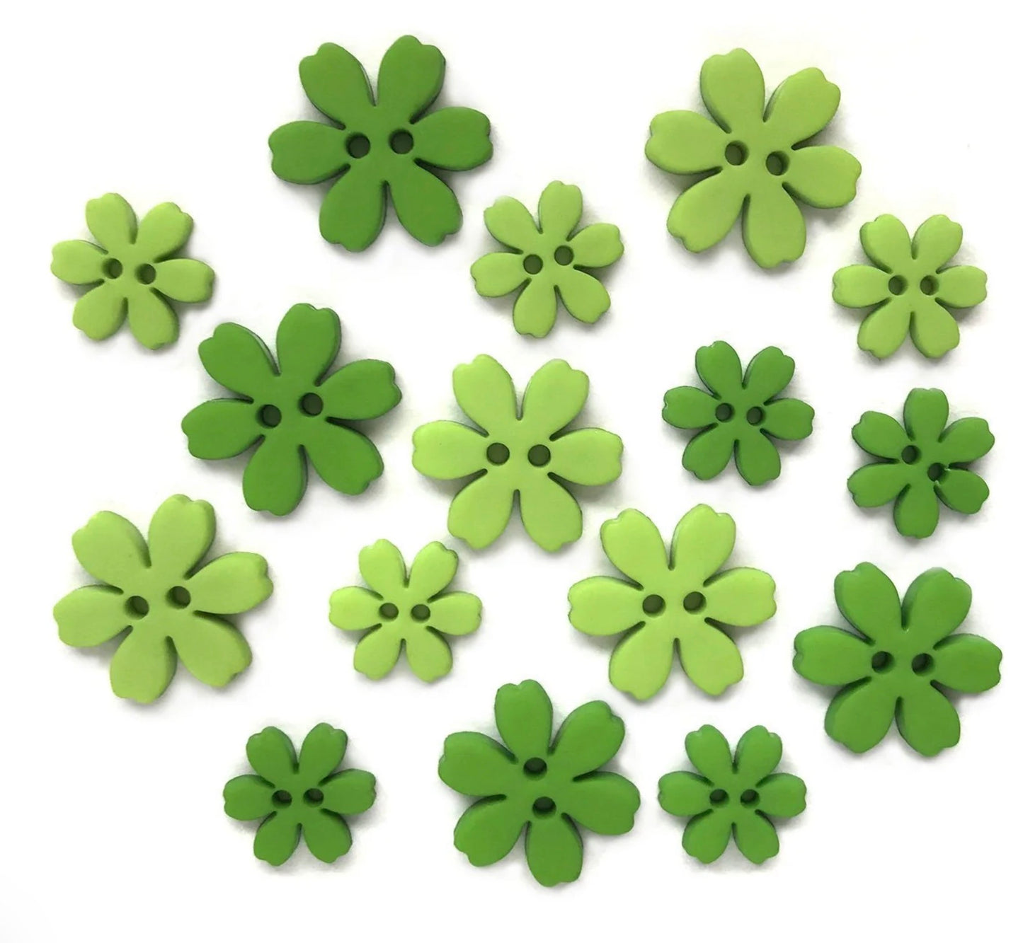 Buttons Galore & More - Flower Power Collection - Bells of Ireland