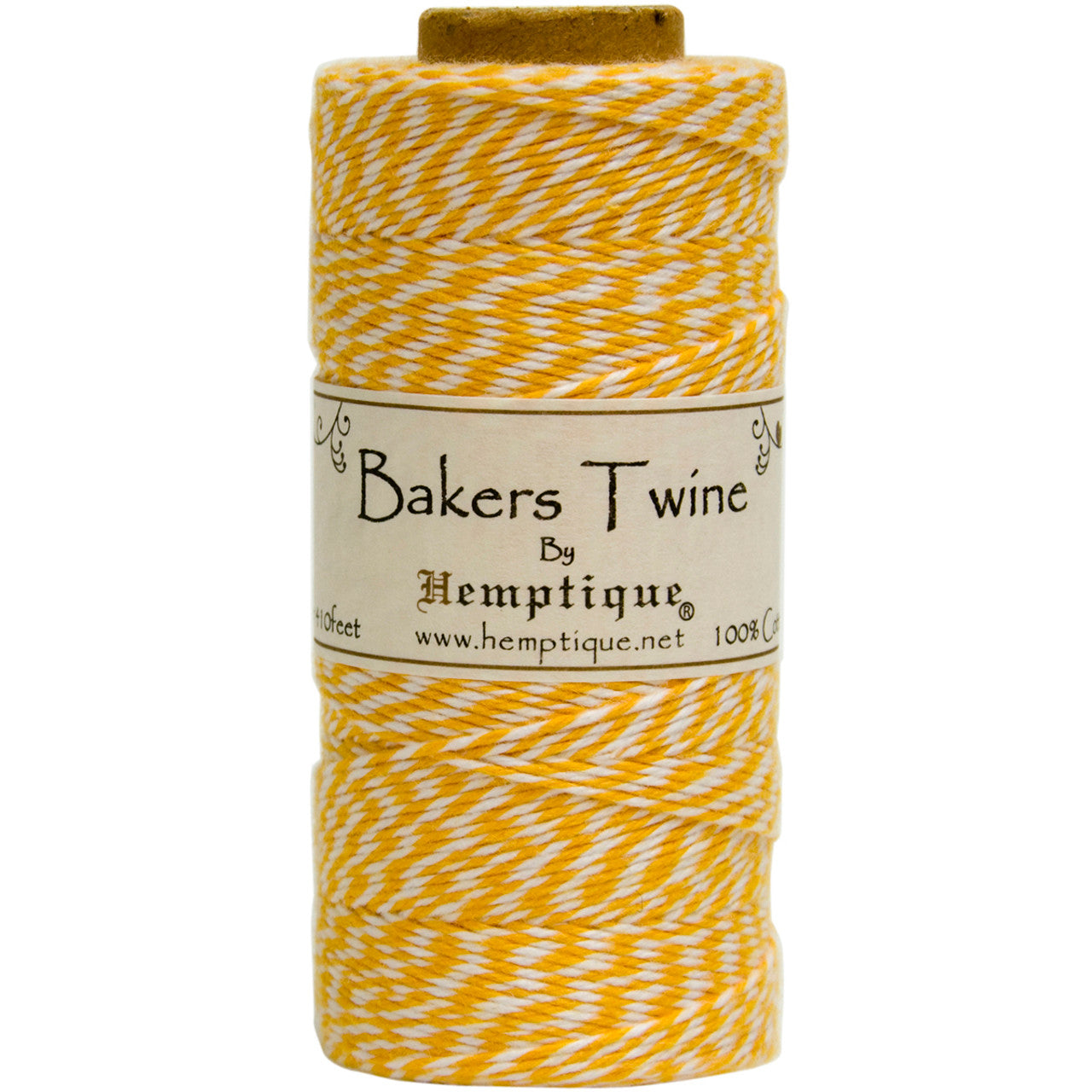 Hemptique - Baker’s Twine - Yellow/White