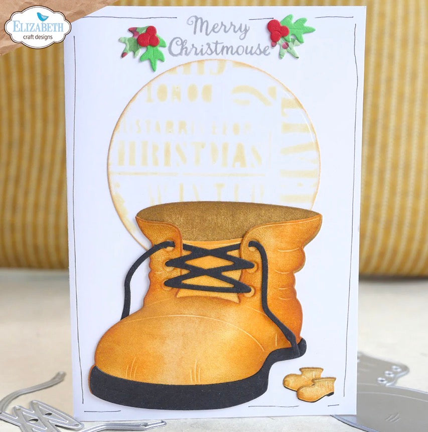 Elizabeth Craft Designs - Steel Cutting Dies - Boot