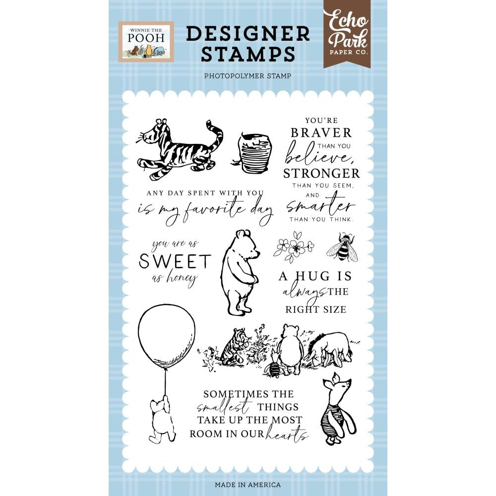 Echo Park - Designer Stamps - Winnie the Pooh