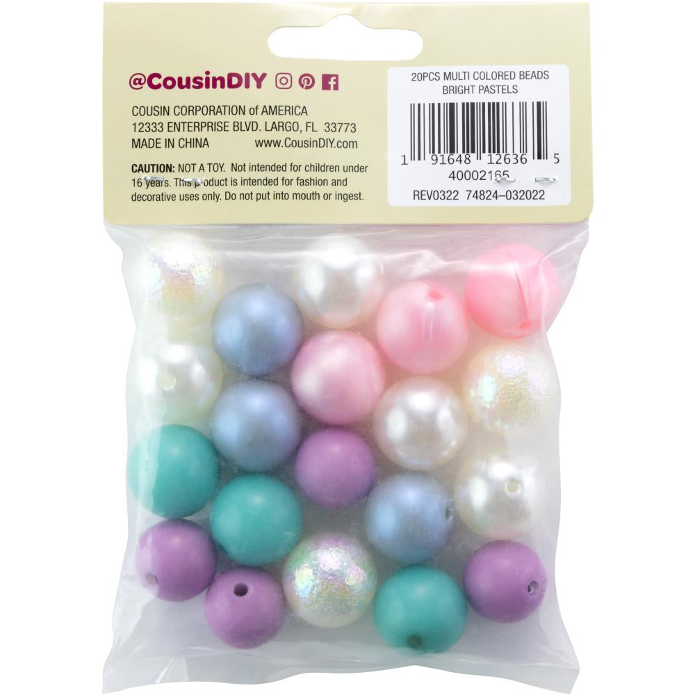 Cousin DIY - Bubblegum Beads - Bright Pastels