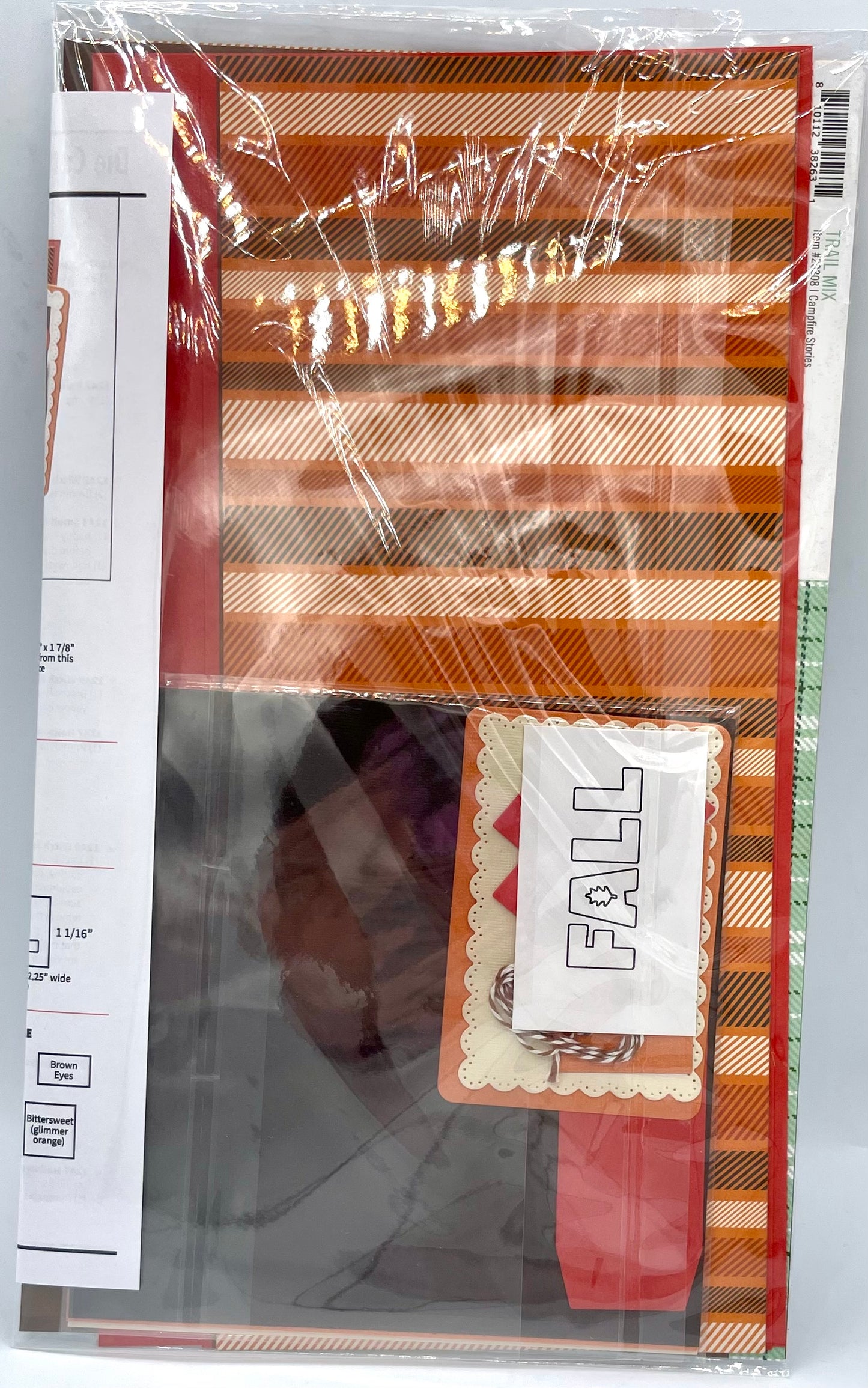 Karen Burniston - Card Kits - Happy Fall Pop-up Card