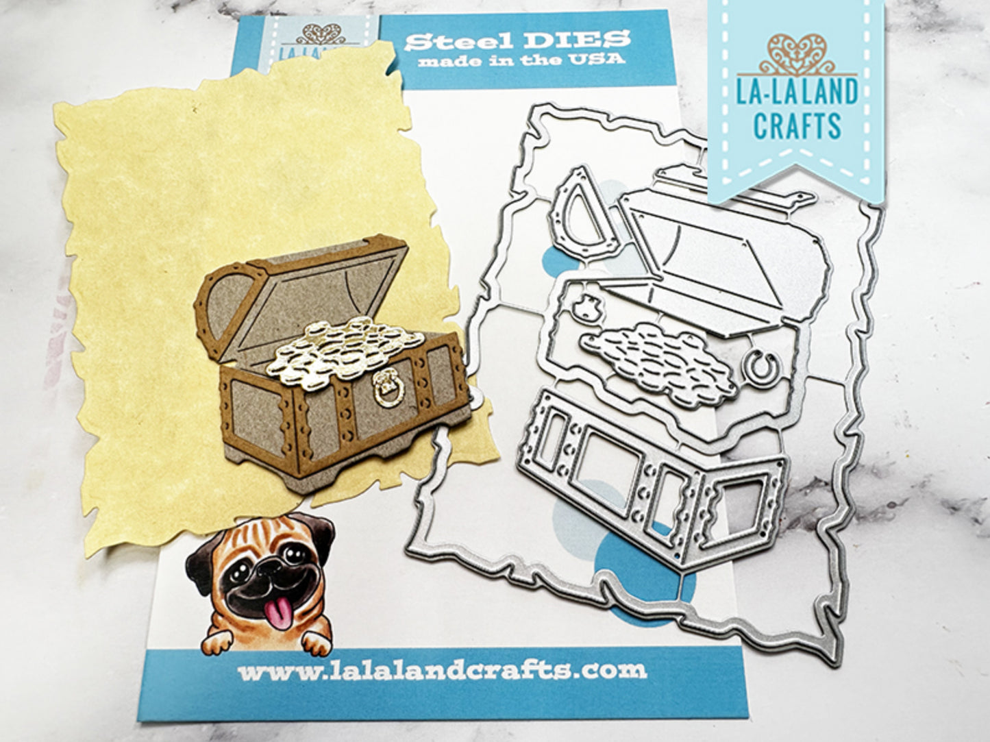 La-la Land Crafts - Steel Dies - Pirate’s Treasure