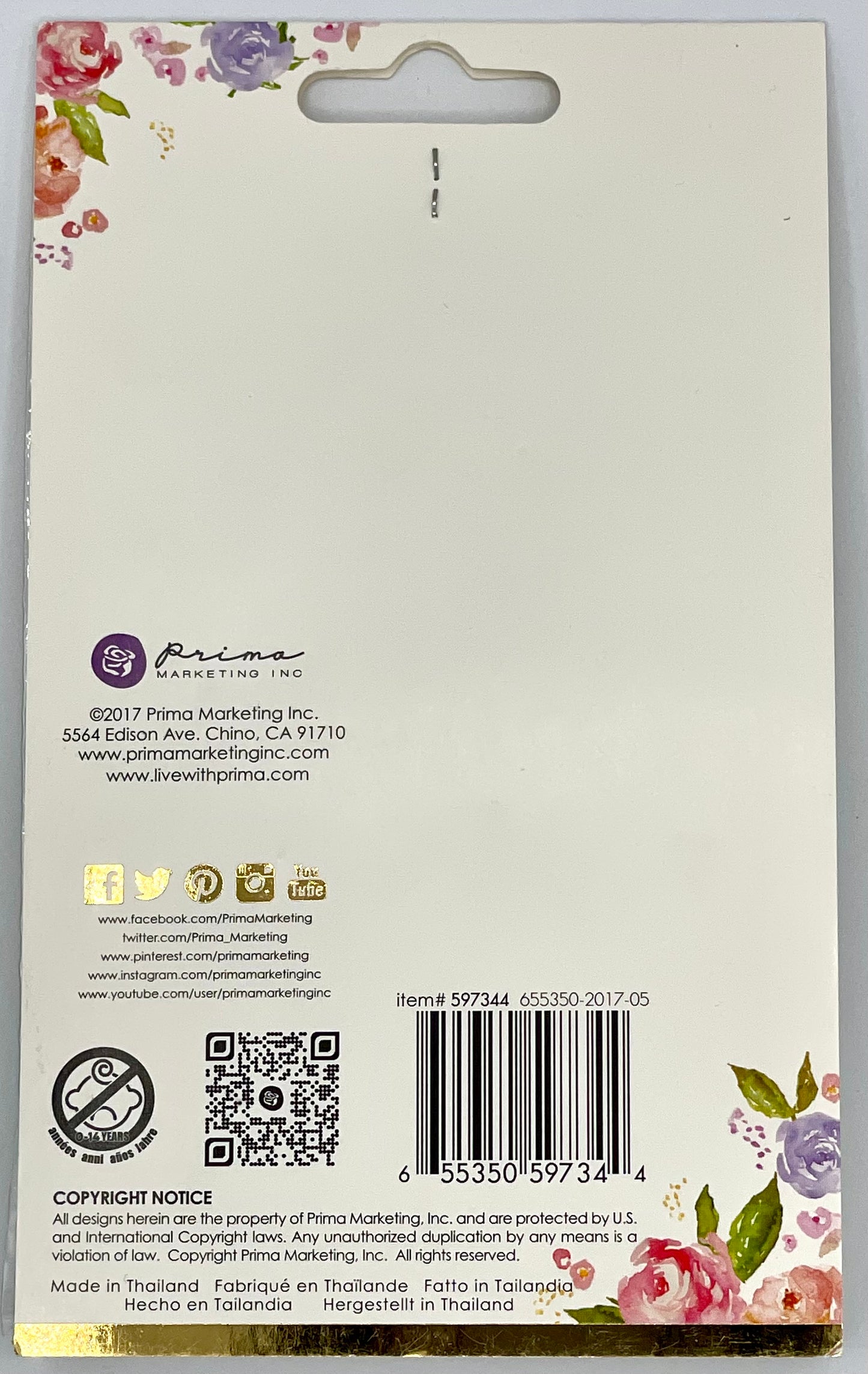 Prima - Flowers - Mint Green