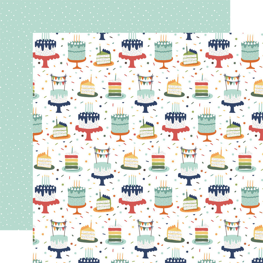 Echo Park - A Birthday Wish Boy - Birthday Boy Cake