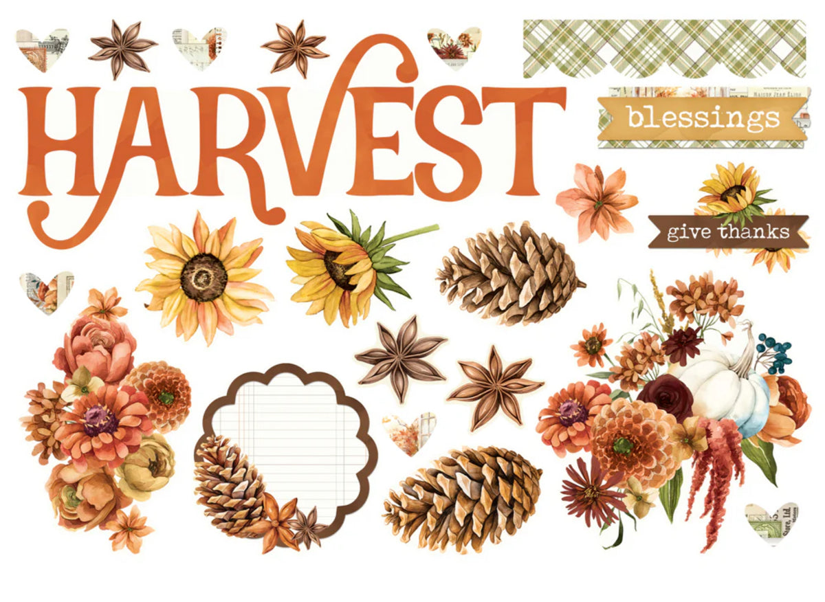 Simple Stories - Simple Vintage Autumn Breeze - Page Pieces