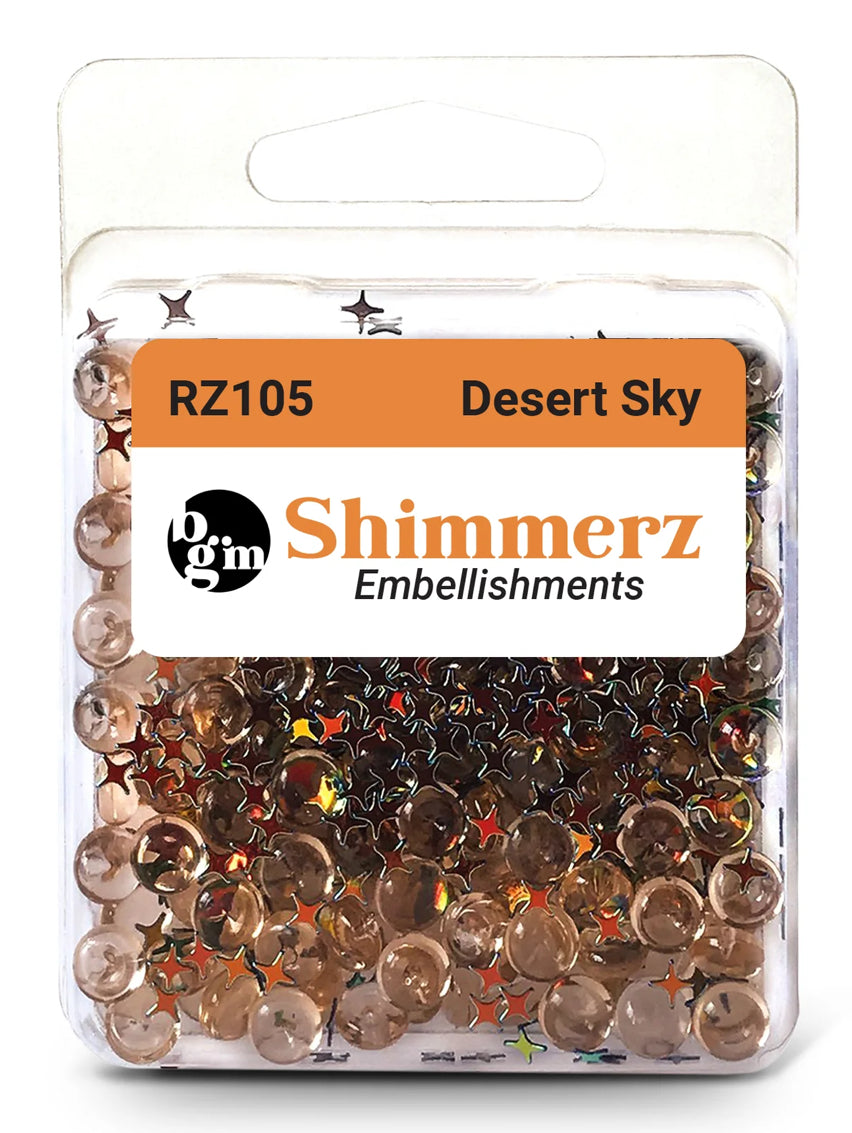 Buttons Galore & More - Shimmerz - Desert Sky