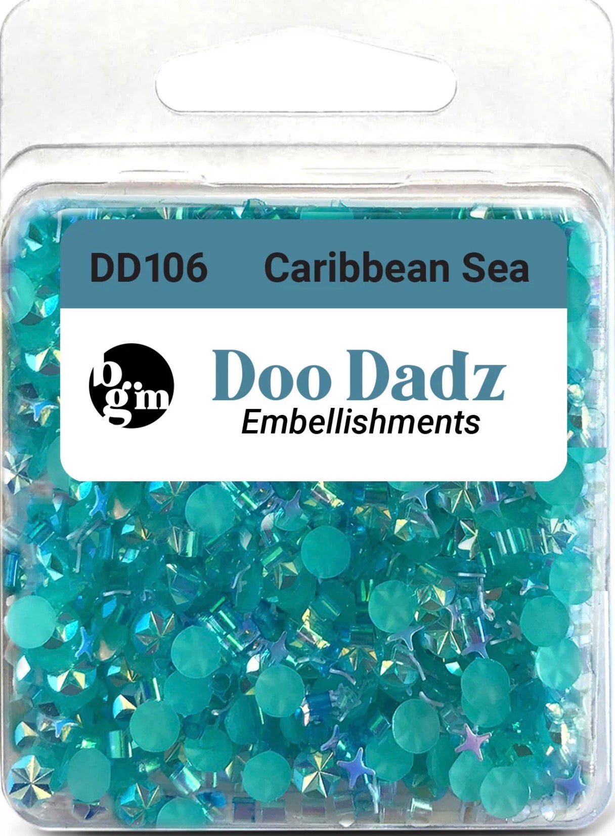 Buttons Galore & More - Doo Dadz - Caribbean Sea