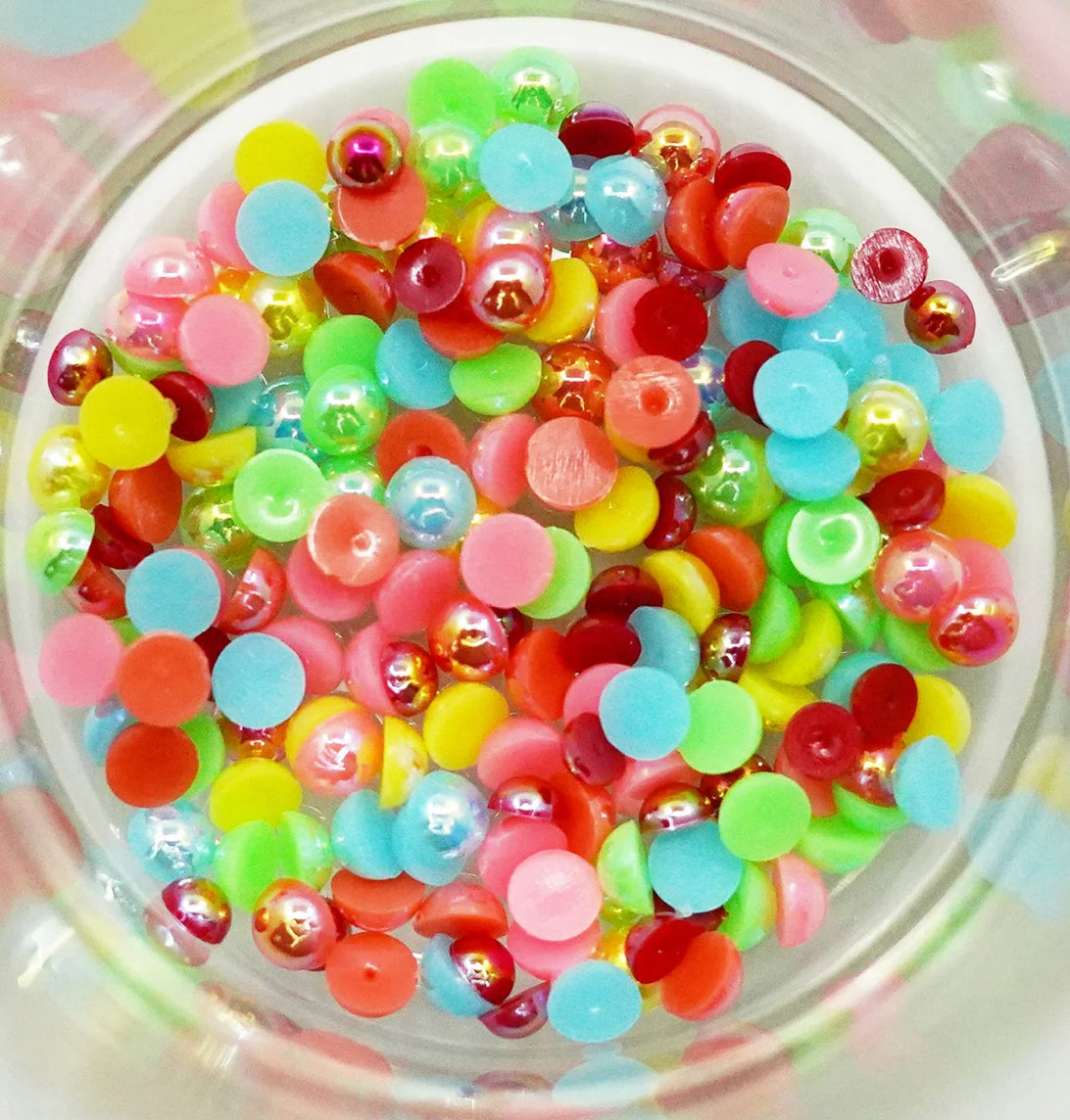 Buttons Galore & More - Half Pearlz - Tiki Bar AB Pearls