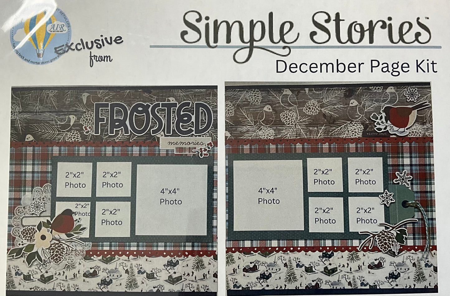 Simple Stories - Page Kits - Frosted December