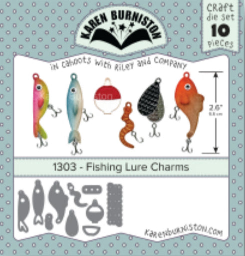 1303 Karen Burniston - Fishing Lure Charms