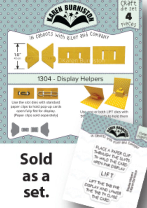 1304 Karen Burniston - Display Helpers & Stamp Duo