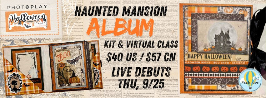 AIR Exclusive - PhotoPlay Halloween Junque - Haunted Mansion Album