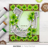 Pretty Pink Posh - Horseshoe Shaker Die