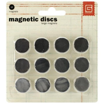 Basic Grey - Large Magnetic Discs
