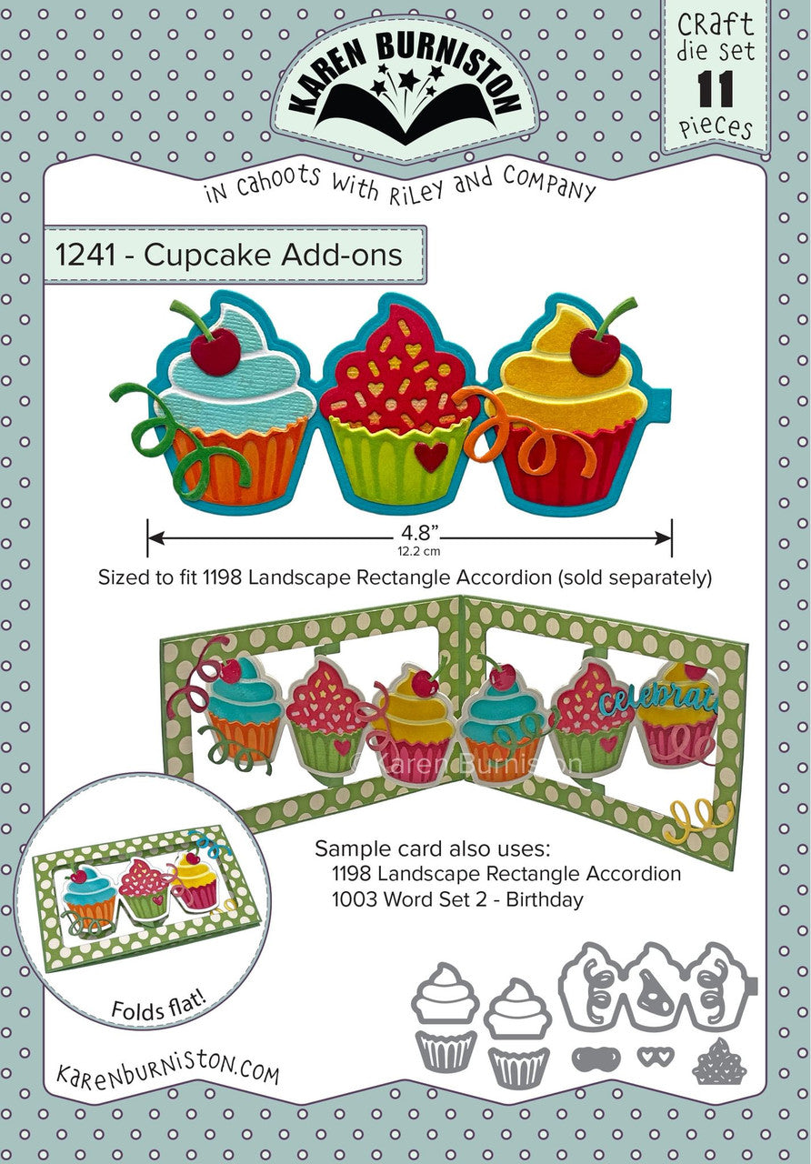 1241 Karen Burniston - Cupcake Add Ons