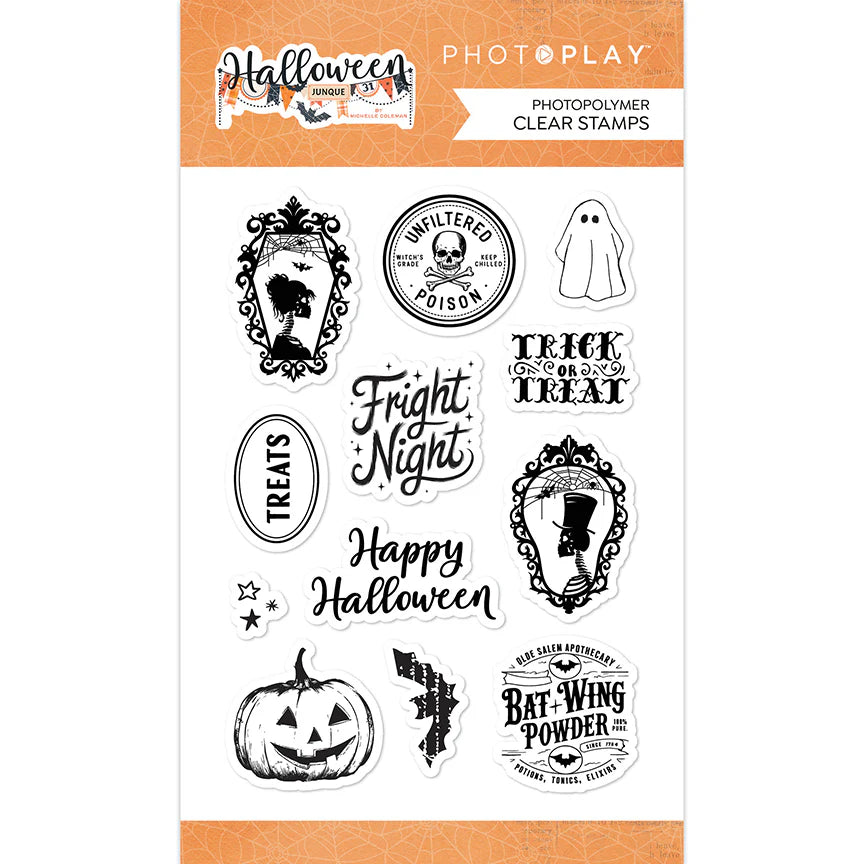 Photo Play - Halloween Junque - Stamps
