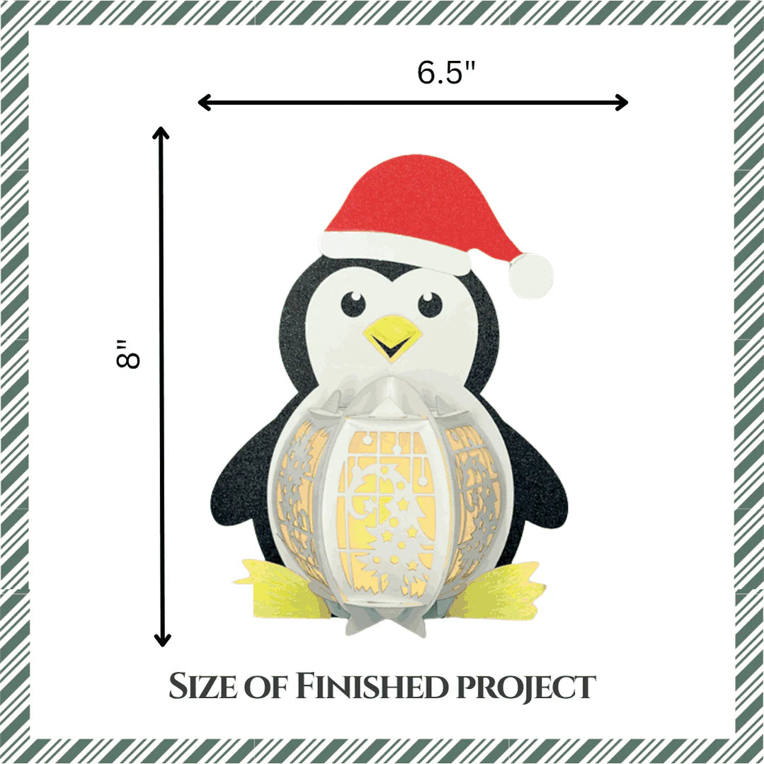 CrafTreat - DIY Lantern - Penguin