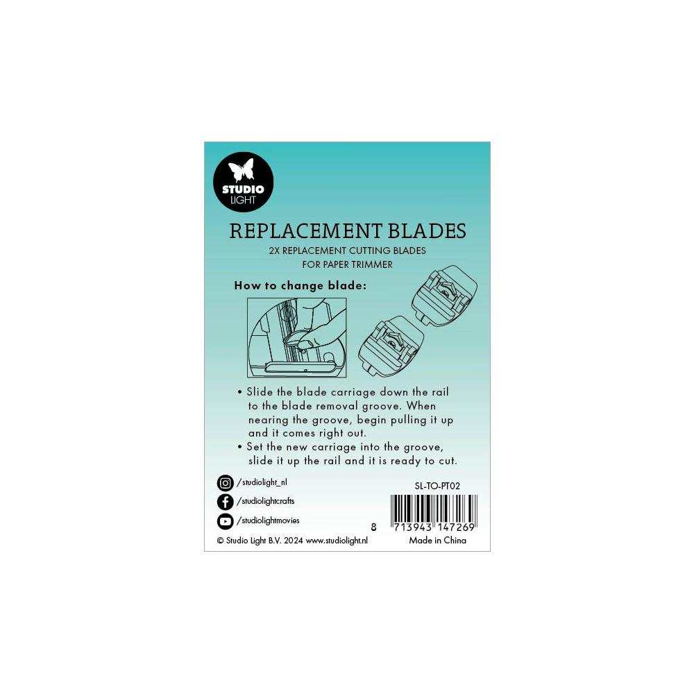 Studio Light - Replacement blades - double pack