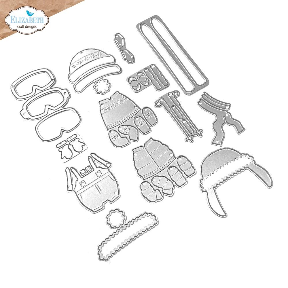 Elizabeth Craft Designs - Big Mouse Dies - Winter Accessories