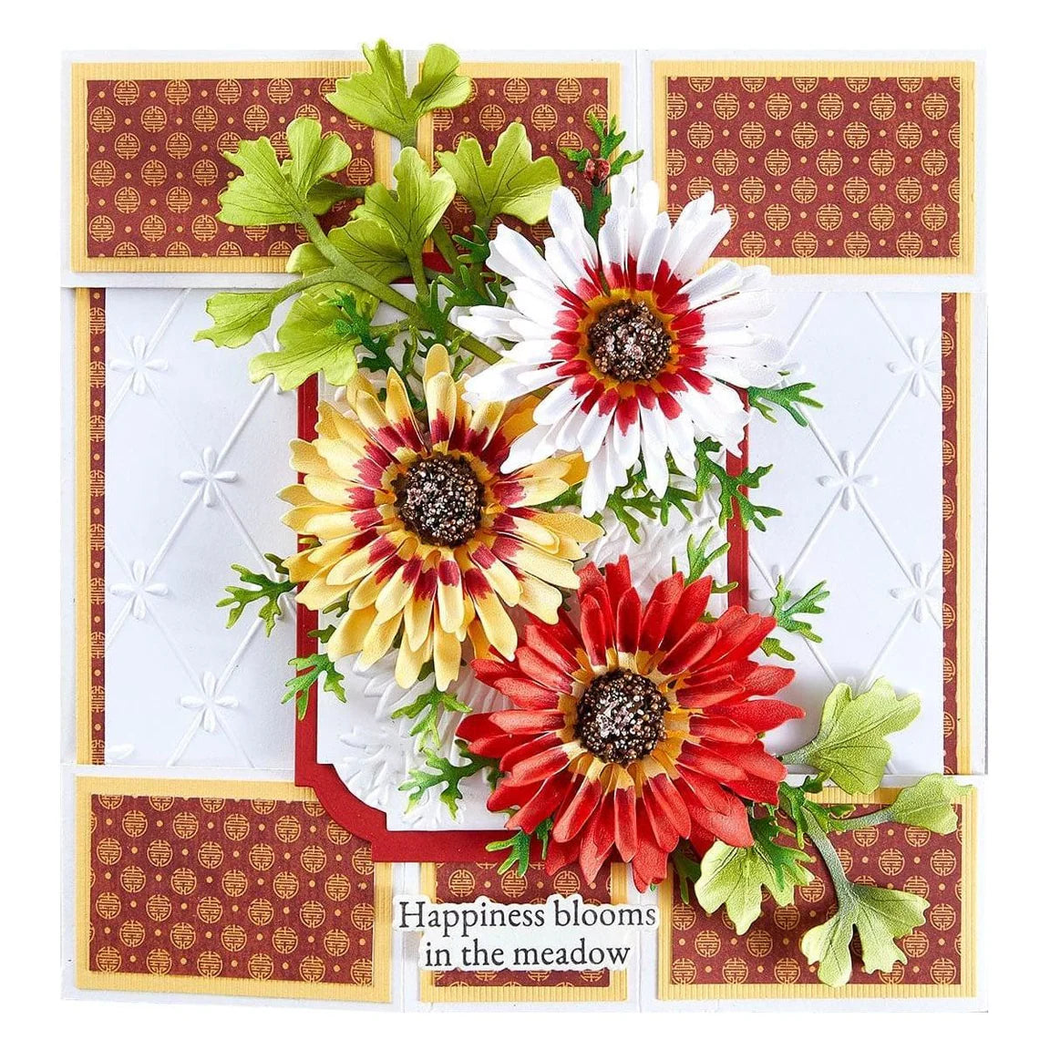 Spellbinders - Cutting Dies - Painted Daisy and Ladybugs