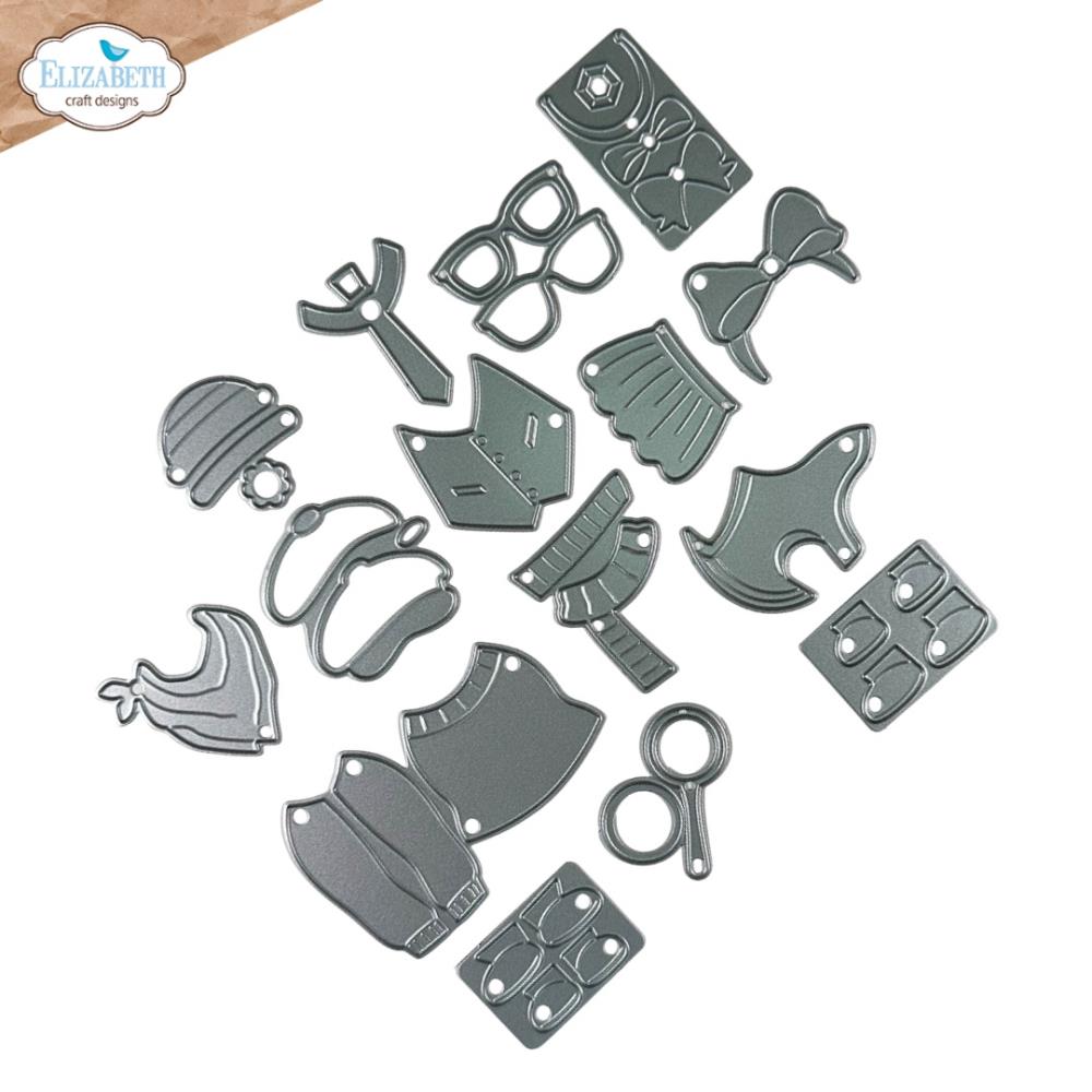 Elizabeth Craft Designs - Steel Cutting Dies - Dog Clothing Accessories