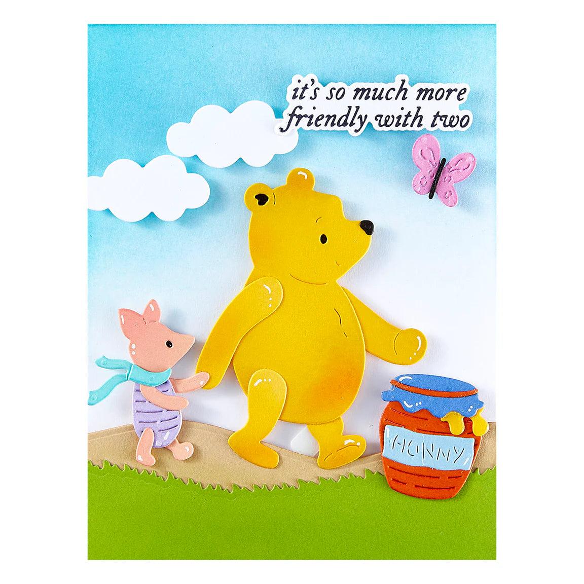 Spellbinders - Cutting Dies - Say Cheese Classic Pooh - Pooh & Piglet