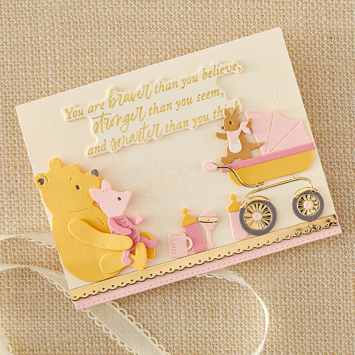 Spellbinders - Cutting Dies - Say Cheese Classic Pooh Baby - Baby Accessories