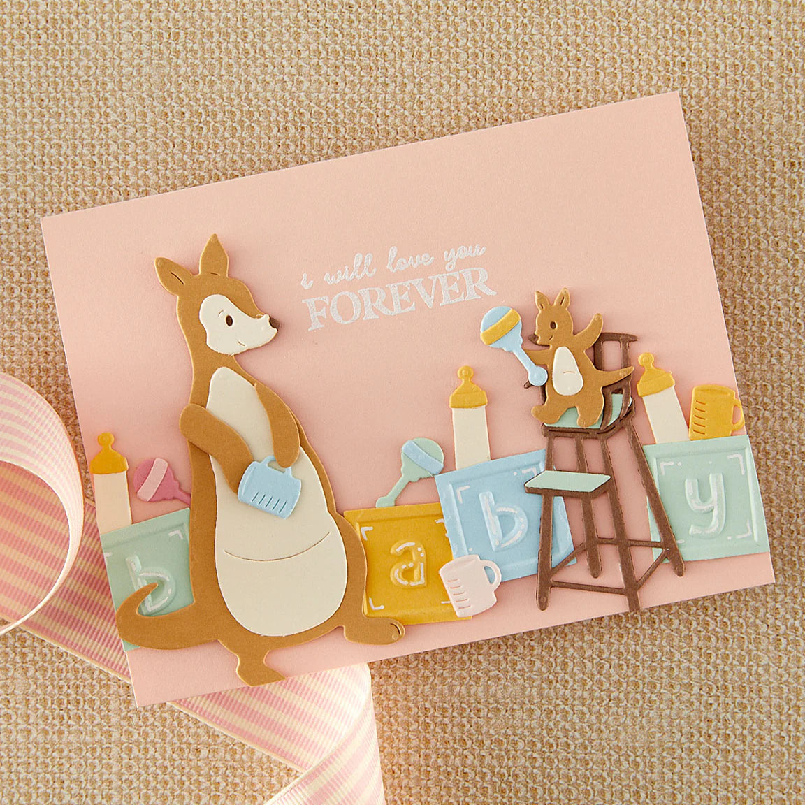 Spellbinders - Cutting Dies - Say Cheese Classic Pooh Baby - Kanga & Roo