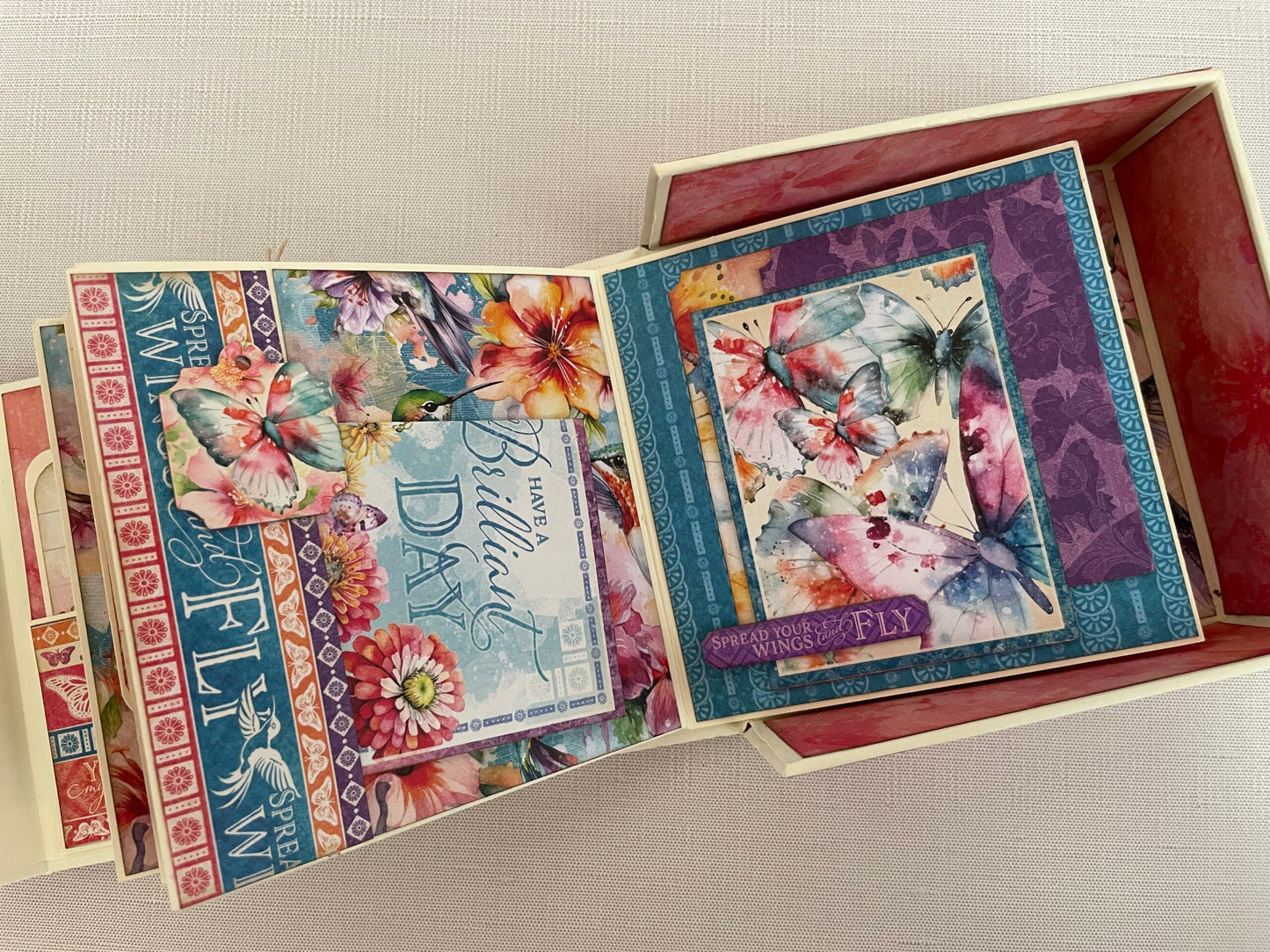 Graphic 45 - Album Kit - Flight of Fancy