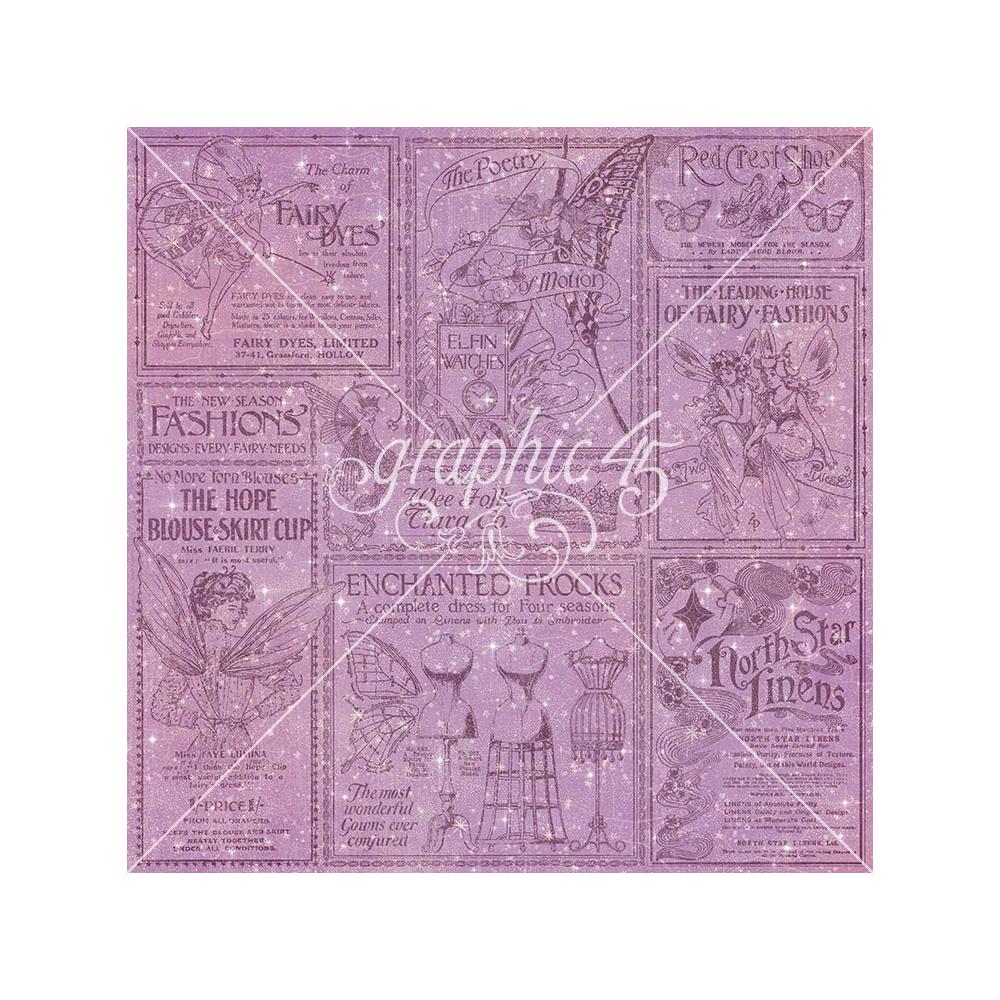 Graphic 45 - Fairy Boutique - Newsworthy