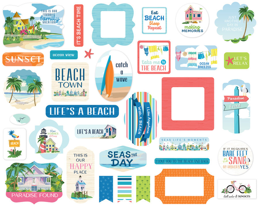 Carta Bella - Beach Town - 12x12 Collection Kit