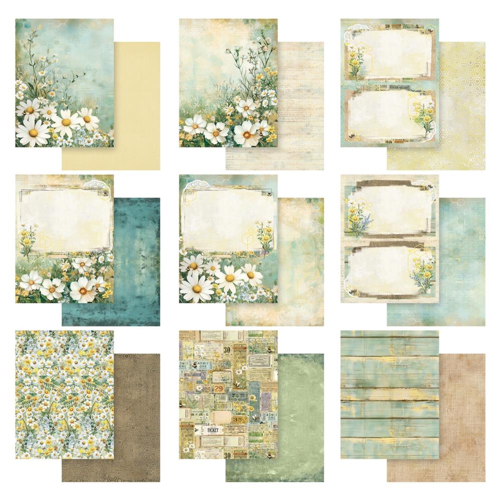 49 & Market - 6x8 Collection Pack - Botanical Buzz