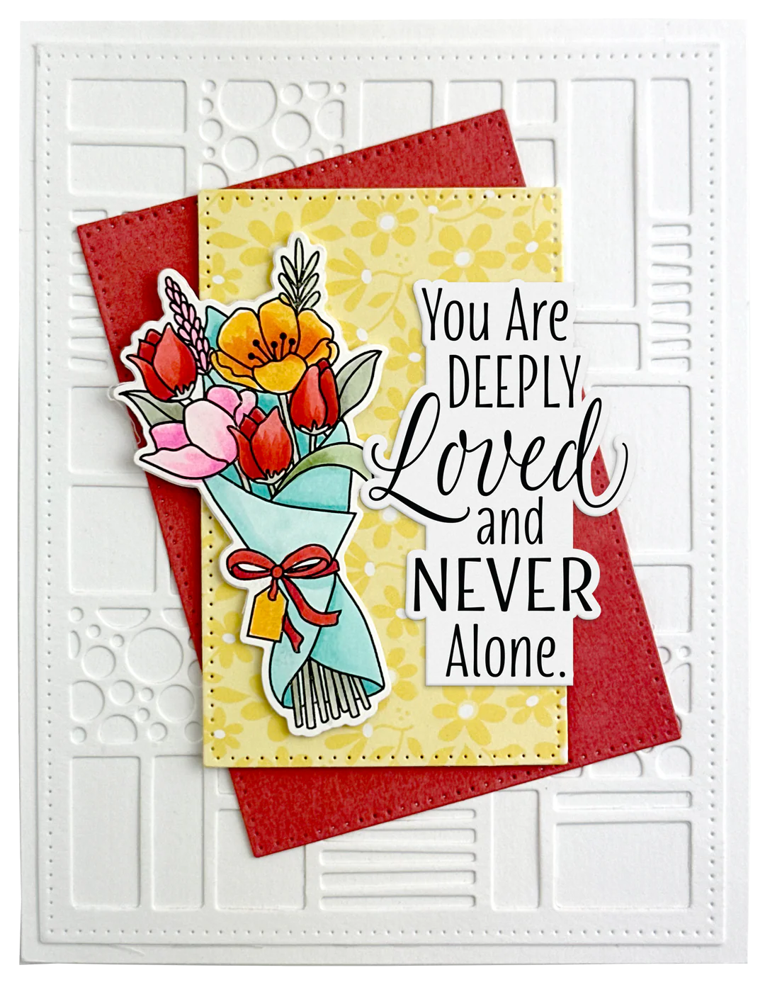 Dare 2B Artzy - Clear Stamps - Wrapped in Love