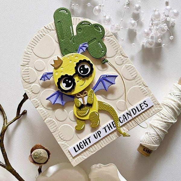 Spellbinders - Cutting Dies - Dancin’ Birthday Dragon
