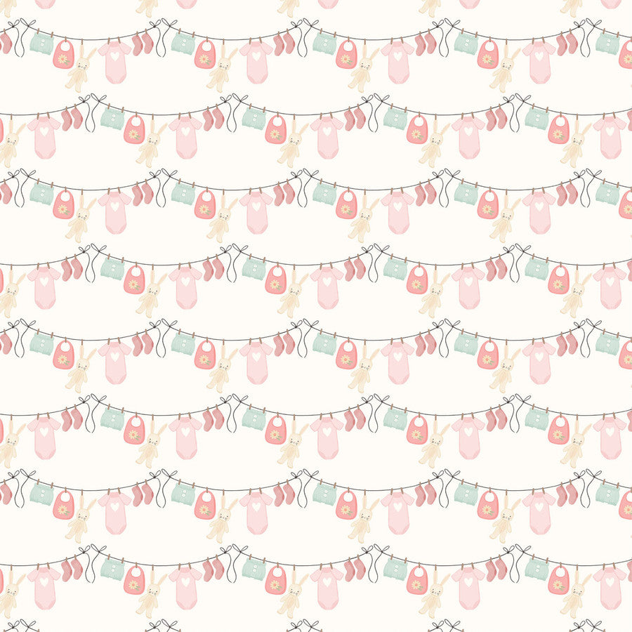 Carta Bella - Little Lullabies Baby Girl - Multi Journaling Cards