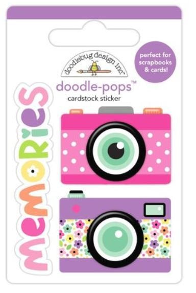 Doodlebug - Doodle-pops Cardstock Stickers - Making Memories
