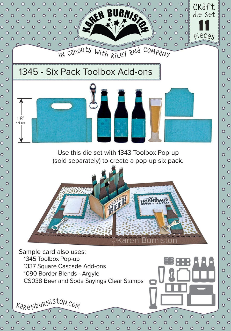 Karen Burniston - 1345 Six Pack Toolbox Add-ons