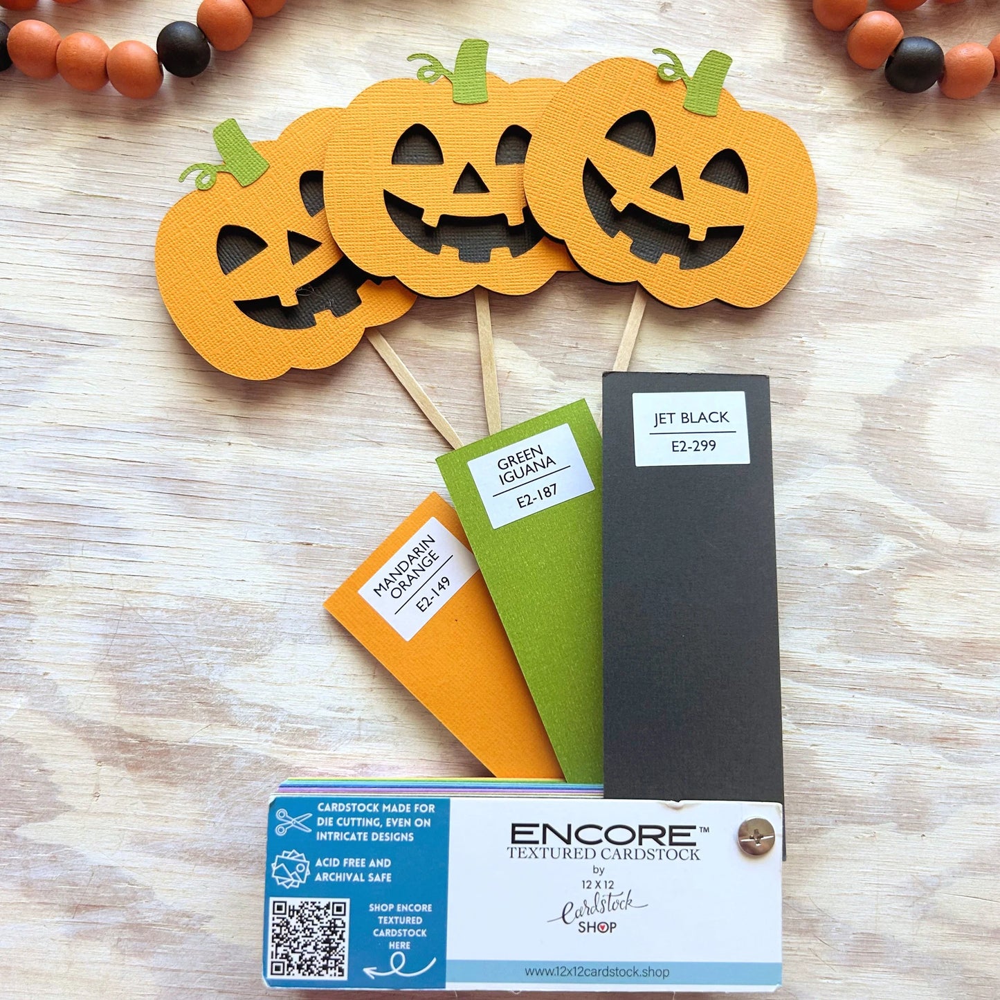 Encore 12x12 Cardstock - Canvas - Jet Black