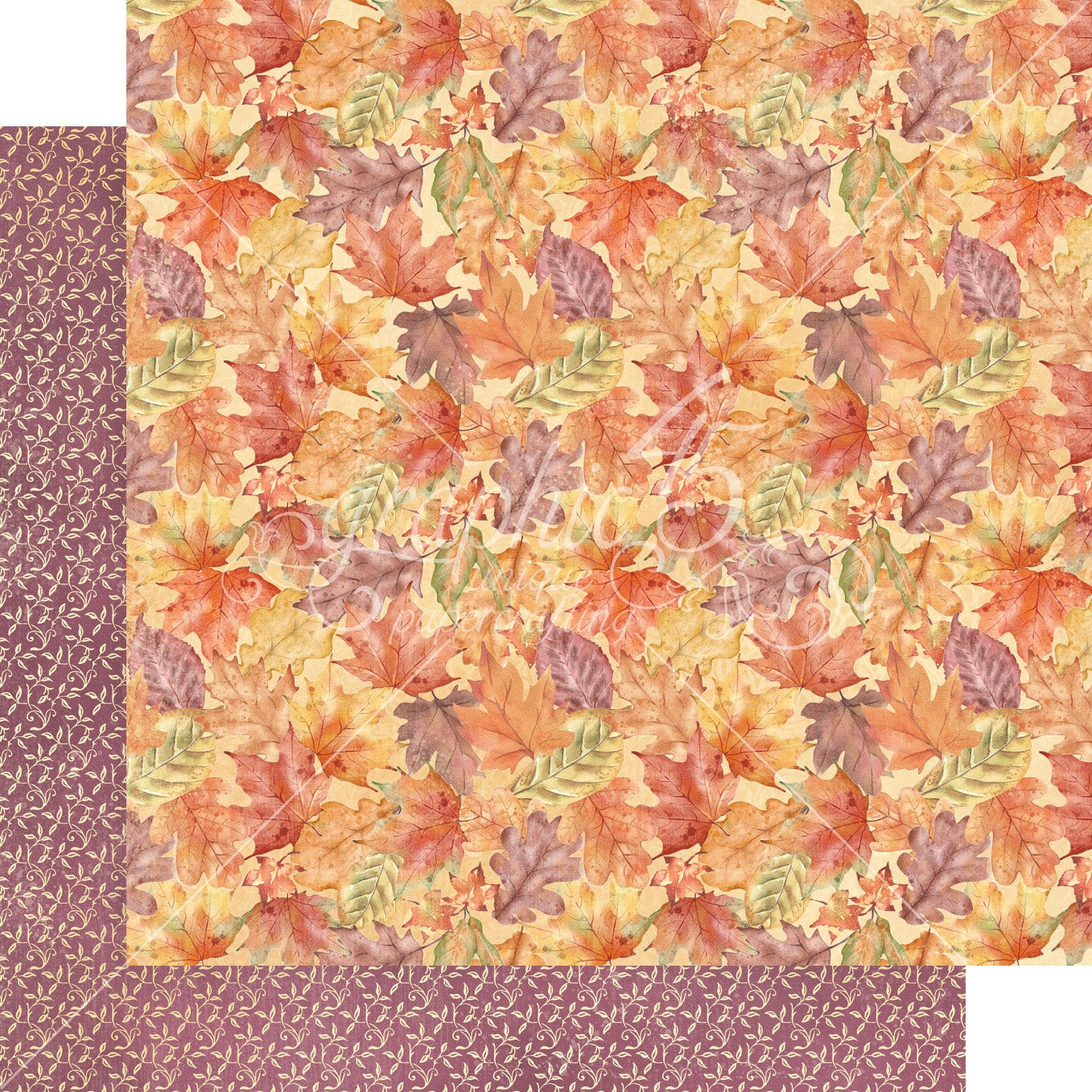 Graphic 45 - Hello Pumpkin - Falling Leaves