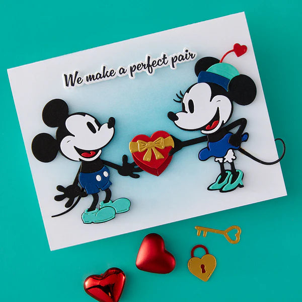 Spellbinders - Classic Mouse Love Etched Dies