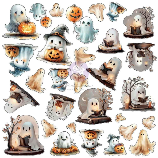 Prima - Bewitched - The Boo Crewan Vellum Ephemera