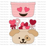 Pretty Pink Posh - Valentine Bucket Additions Dies