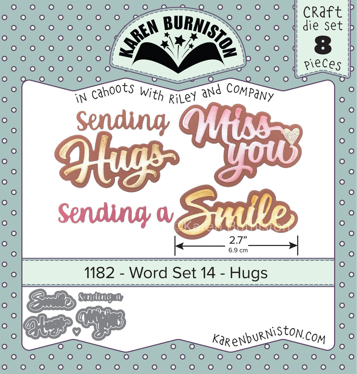 1182 Karen Burniston - Word Set 14 - Hugs