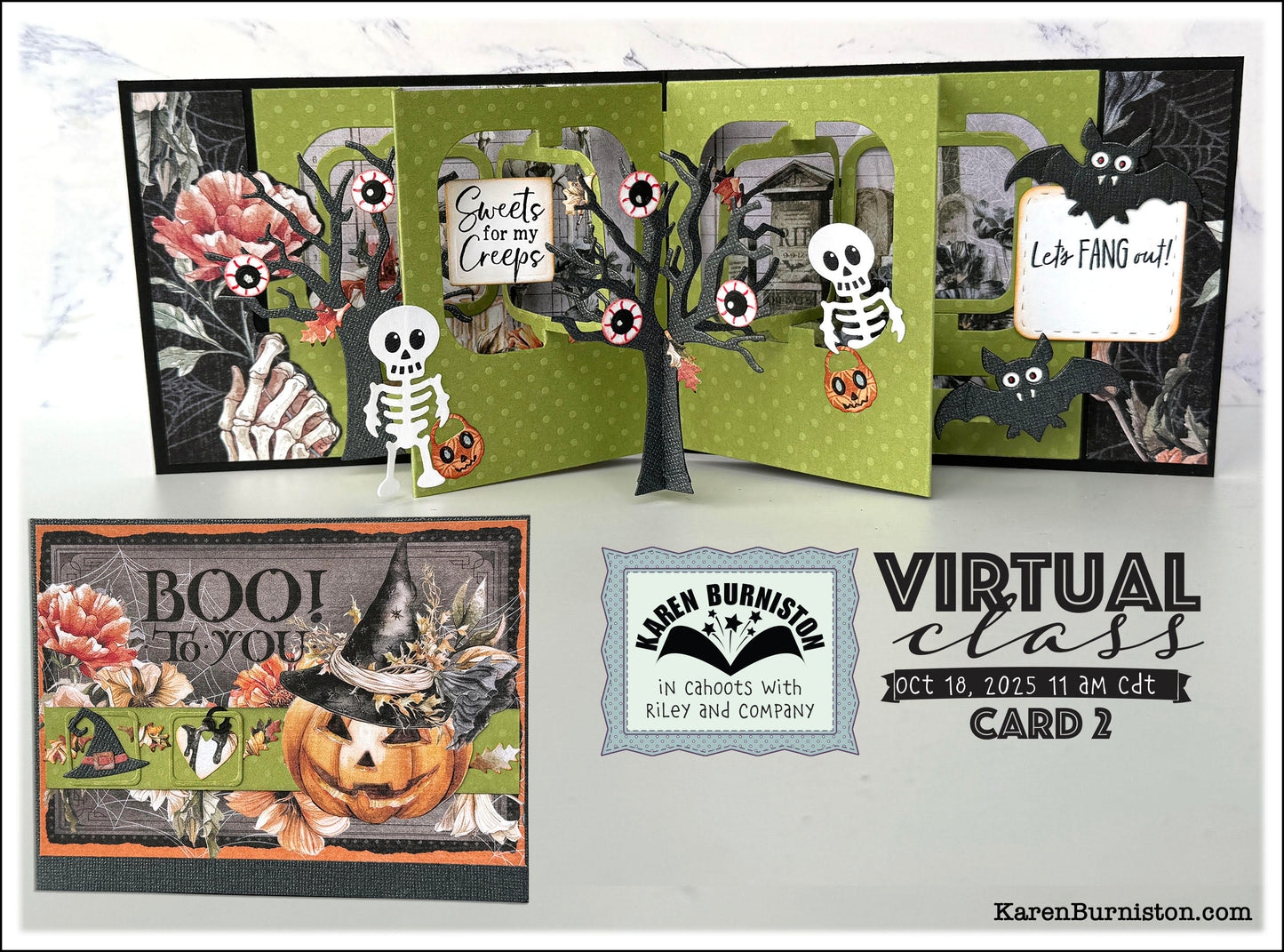 Karen Burniston - October 2025 - Virtual Class