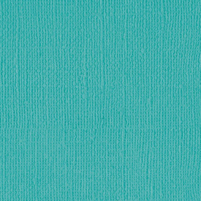 12x12 My Colors Cardstock - Capri Sea