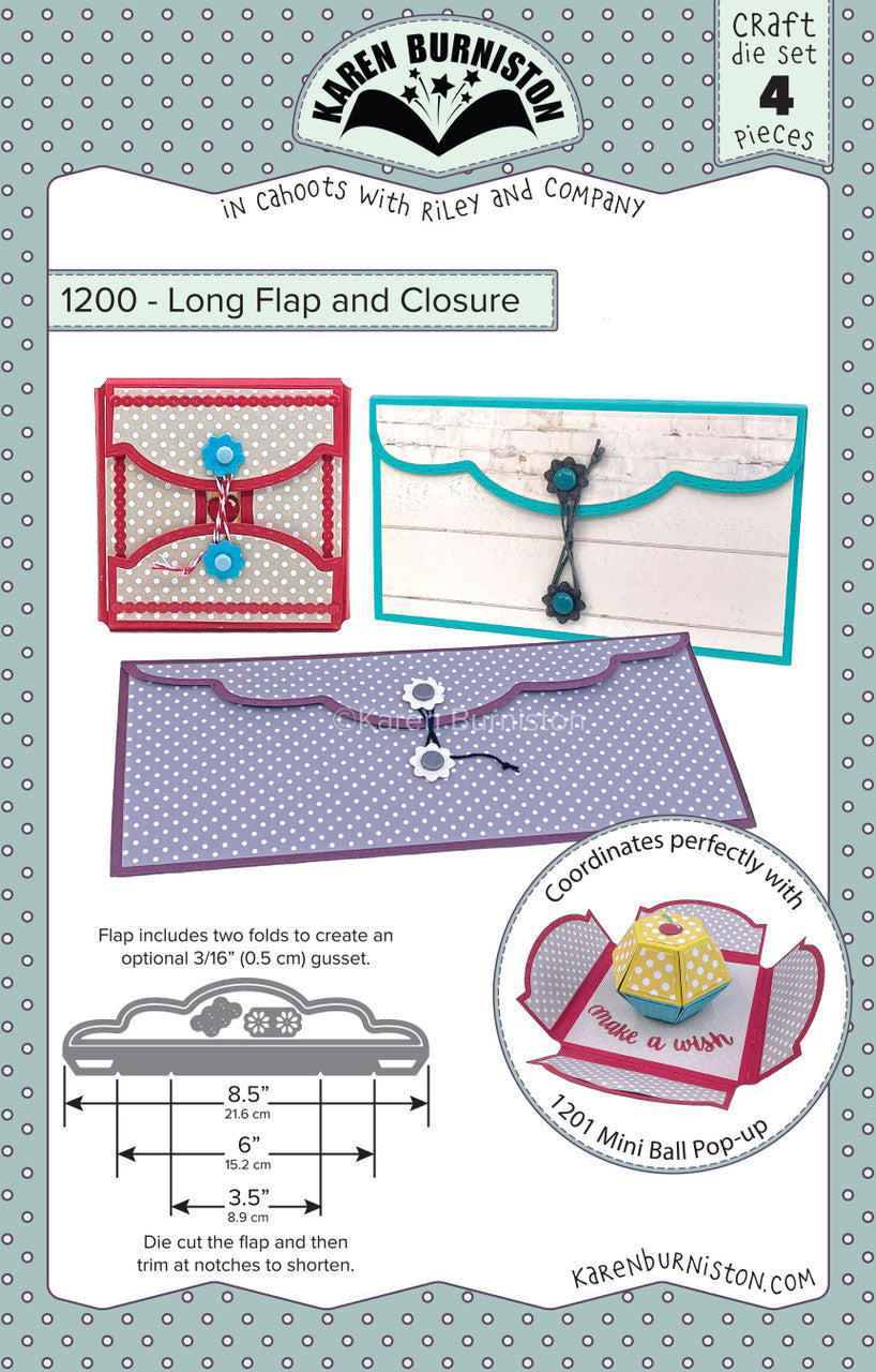 1200 Karen Burniston - Long Flap and Closure